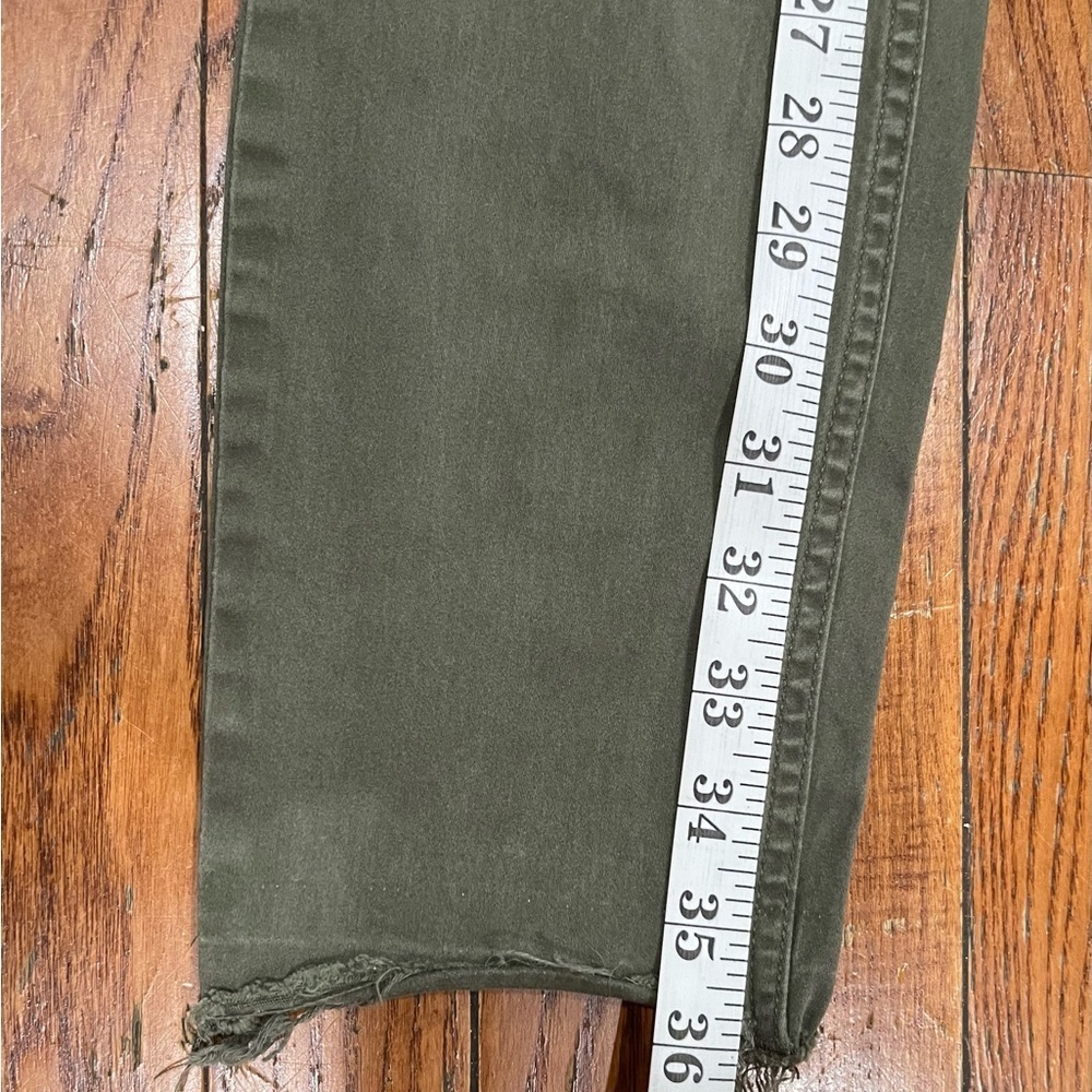a.n.a Women's Olive Cargo Jeans - Picture 2 of 12